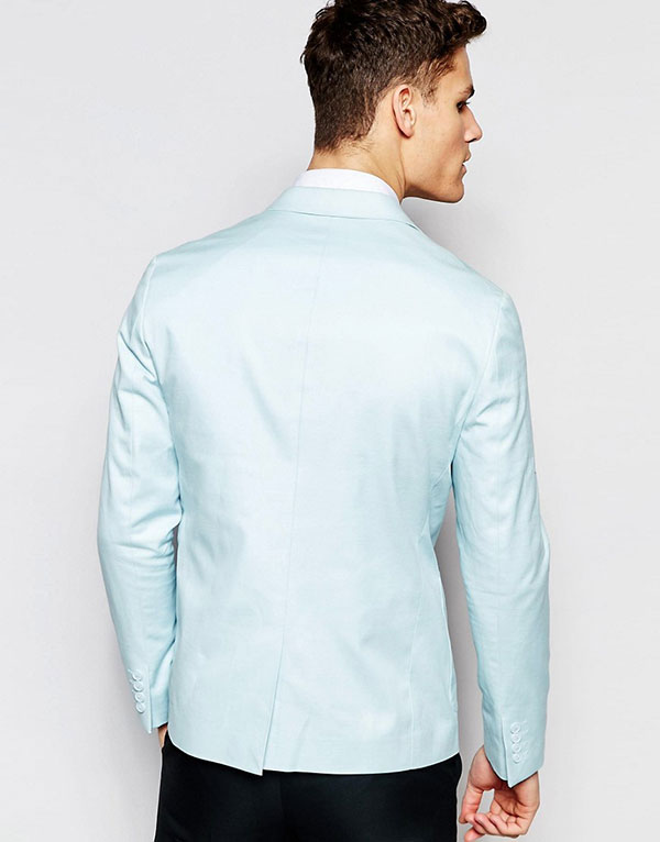 Slim Fit Cotton Blazer Slim Fit Cotton Blazer